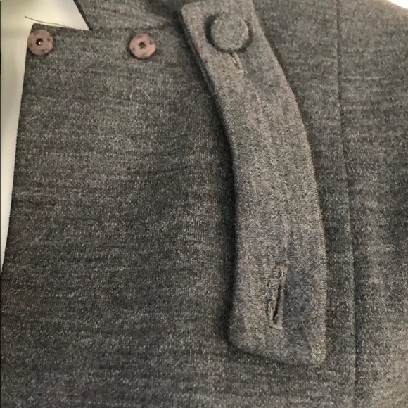 Anthony Muto Marita cape cloak gray wool VTG 70s - Picture 7 of 12